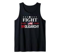No Oligarchy Fight Broligarchy Anti Fascism Resist Protest Débardeur