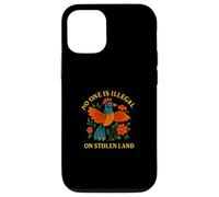 No One Is Illegal On Stolen Land Amérindiens Vintage Coque pour iPhone 12/12 Pro