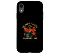 No One Is Illegal On Stolen Land Amérindiens Vintage Coque pour iPhone XR