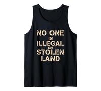 No One is Illegal on Stolen Land Native American Indigenous Débardeur
