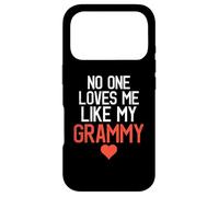 No One Loves Me Like My Grammy Fête des Mères Fête d'anniversaire Coque pour iPhone 17 Pro