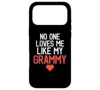 No One Loves Me Like My Grammy Fête des Mères Fête d'anniversaire Coque pour iPhone 17 Pro Max