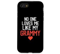 No One Loves Me Like My Grammy Fête des Mères Fête d'anniversaire Coque pour iPhone SE (2020) / 7/8
