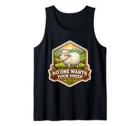 No One Wants Your Sheep Funny Board Game Lover Tabletop Blague Débardeur