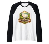 No One Wants Your Sheep Funny Board Game Lover Tabletop Blague Manche Raglan