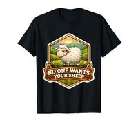 No One Wants Your Sheep Funny Board Game Lover Tabletop Blague T-Shirt Graphique avec Valeur