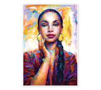 No Ordinary Love - Sade Poster de Leon Devenice 60 x 90 cm Déco colorée Tableaux Décoration murale