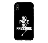 No Pace No Pressure Citation Running sans Chrono Coque pour iPhone XS Max
