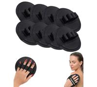 No-Pain Exfoliating Bath Scrubber Pads Rubber Body Scrub Shower Glove