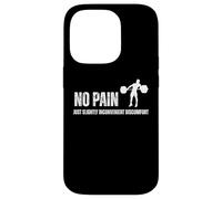 No Pain Just Légèrement Inconfort Citation Coque pour iPhone 14 Pro