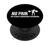 No Pain Just Légèrement Inconfort Citation PopSockets PopGrip Adhésif