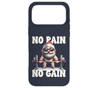 No Pain No Gain Fitness GNOME Love Weightlifting Training Coque pour iPhone 17 Pro Max