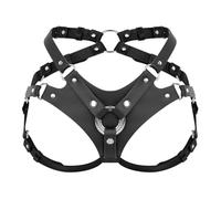 No-Parts - Blake Harnais Strap-on - Noir