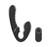 No-Parts - Strap-On Sans Harnais Tapping - Noir