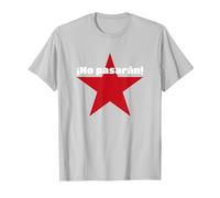 No Pasaran - Vous ne passerez Pas l'anarchie. T-Shirt, Homme, Argent, L