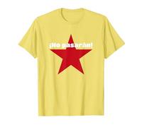 No Pasaran - Vous ne passerez Pas l'anarchie. T-Shirt, Homme, Citron, L