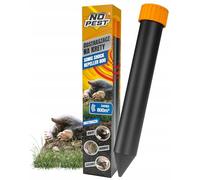 NO PEST Répulsif anti-taupes à ultrasons Sonic Shock Repeller 800 - Répulsif contre les taupes, les campagnols et les rats - Portée jusqu'à 800 m²
