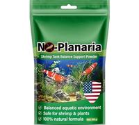 No Planaria & Hydra Trap, poudre d'équilibre pour aquarium, soutien 100 % naturel pour les problèmes causés par les intrus à corps plat, favorise une croissance saine et la reproduction des crevettes