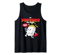 No Popcorn No Good Funny Movie Time Statement Débardeur