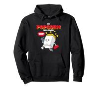 No Popcorn No Good Funny Movie Time Statement Sweat à Capuche