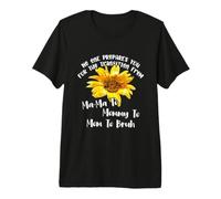 No Prepares You for The Transition from Mama to Mom T-Shirt Haut de Gamme