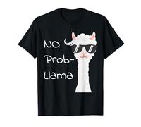 No Prob-Llama Funny Llama Pun Lunettes de Soleil Cool Animal Drama T-Shirt