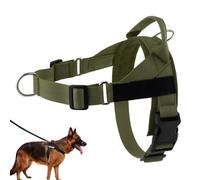 No Pull Adjustable Dog Harness Cordless Breathable (Green, XS)
