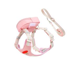 No Pull Dog Harness - Anti-Pull Handle Pet Accessory | Ajustable Dog Harness With Rope Set For Puppies, Daily Outdoor Activities, Walking, Running, Shopping & Exercise