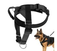 No Pull Dog Harness - Small Large Size Adjustable Nylon, Easy Slip Lightweight Anti Friction Control Vest, Comfortable Choke Proof Body Shield | Escape Guard, Training Walk Gear for Traveling