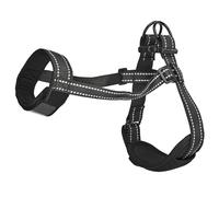 No Pull Licol Chien - Anti-aboiement & Anti-Morsure Muselière Collier de Dressage Réglable pour Chien avec Museau 7-11cm, Cou 32-45cm - Contrôle Humain pour la Marche, le Comportement & l'Obéissance