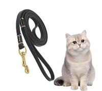 No Pull Rope, Dog Training Behavior Aid, 61.02 inches Dog Safety Belt, Ergonomic Design, Adjustable Fit, Medium Size, Black, Ideal for Walking, Training, Car Travel
