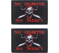 No Quarter No Mercy Écusson brodé Motif crâne