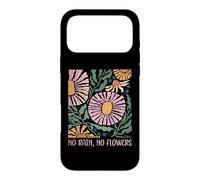 No Rain, No Flowers Citation inspirante Phrase de Motivation Coque pour iPhone 17 Pro Max