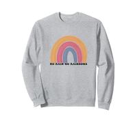 No Rain No Rainbows - Design Vintage Arc-en-Ciel Sweatshirt