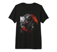 NO RETRAAT Militaire T-Shirt Haut de Gamme