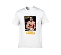No Retreat No Surrender Vintage 1980S Birthday Jean Claude Van Damme Mens T-Shirt White Graphic Unisex Tee Shirt M