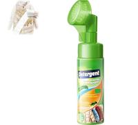 No-Rinse Down Jacket Cleaner with Brush, Down Jacket Dry Cleaning Agent, Downs Jackets Foam Dry Cleaner, Wash-Free Foam Cleaning Spray for Downs Jackets (1pcs)