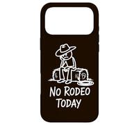 No Rodeo Today Funny Sad Cowboy Stickman pour Western Country Coque pour iPhone 17 Pro Max