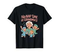 No Sap Time at Grandma's Funny Grandparent T-Shirt