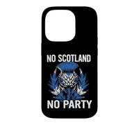 No Scotland No Party Drapeau écossais Fan de Chardon Coque pour iPhone 14 Pro
