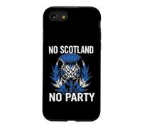 No Scotland No Party Drapeau écossais Fan de Chardon Coque pour iPhone SE (2020) / 7/8