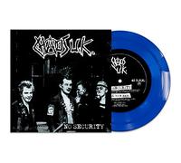 Chaos Uk - No Security - Blue [7-Inch Single] Blue, Colored Vinyl