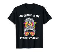 No Shame in My Recovery Game Sobriety T-Shirt Graphique avec Valeur