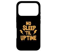 No Sleep Til Uptime Sysadmin IT Programmer Tech Humor Coque pour iPhone 17 Pro