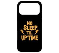 No Sleep Til Uptime Sysadmin IT Programmer Tech Humor Coque pour iPhone 17 Pro Max