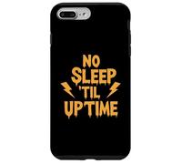 No Sleep Til Uptime Sysadmin IT Programmer Tech Humor Coque pour iPhone 7 Plus/8 Plus