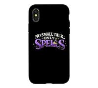 No Small Talk Only Spells Coque pour iPhone X/XS