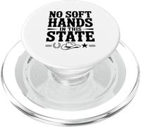 No Soft Hands in This State Texas Cowboy Humour PopSockets PopGrip pour MagSafe