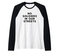 No Soldats in Our Streets Protestation Resistance Manche Raglan
