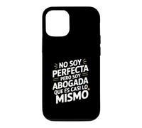 No Soy Perfecta Pero Soy Abogada, Humour Abogado Coque pour iPhone 12/12 Pro